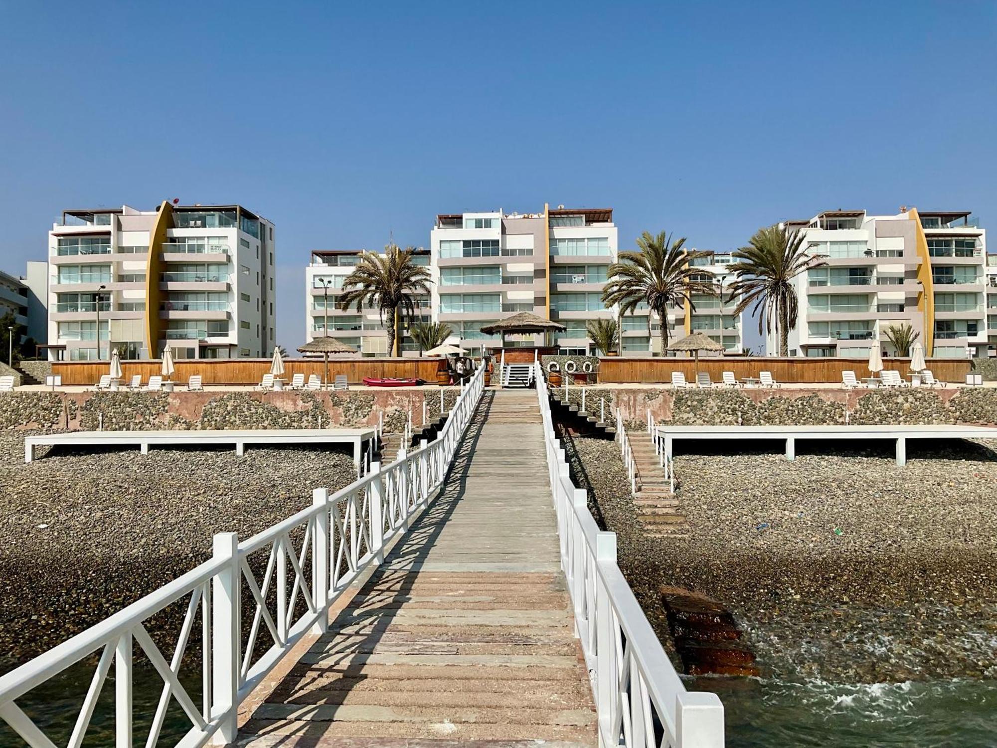1Er Piso Vista A Bahia Paracas - Las Velas 102 T1 Exterior foto