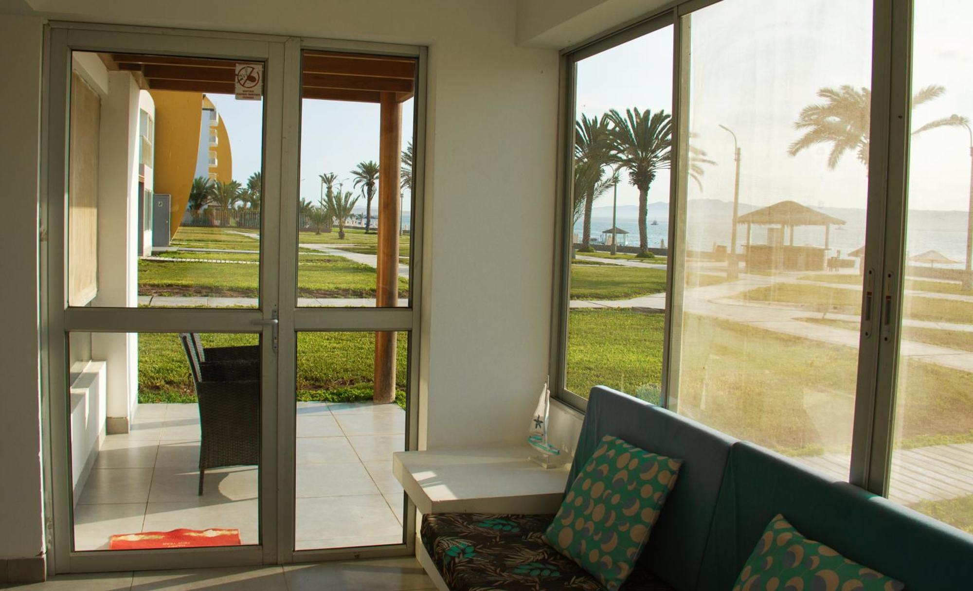 1Er Piso Vista A Bahia Paracas - Las Velas 102 T1 Exterior foto