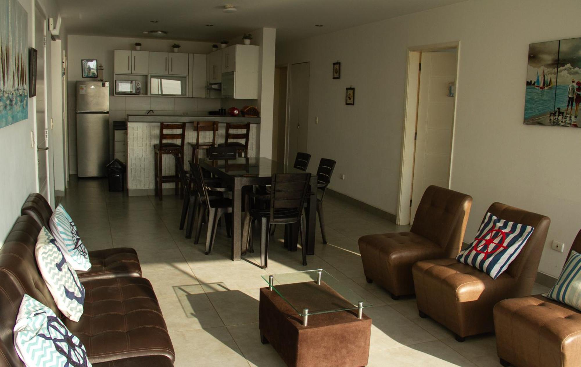 1Er Piso Vista A Bahia Paracas - Las Velas 102 T1 Exterior foto